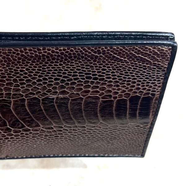 ostrich leg wallet