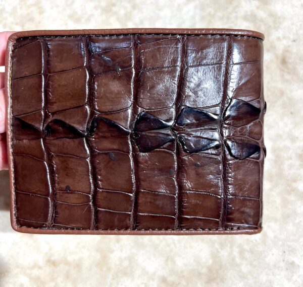 alligator tail wallet