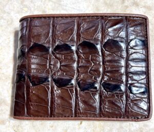 alligator tail wallet