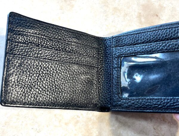 alligator wallet black