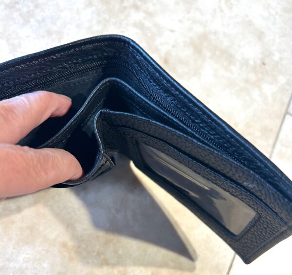 alligator wallet black